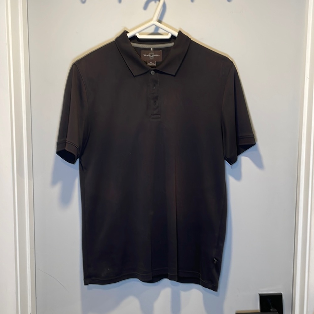 Black Brown Polo Shirt Luke New